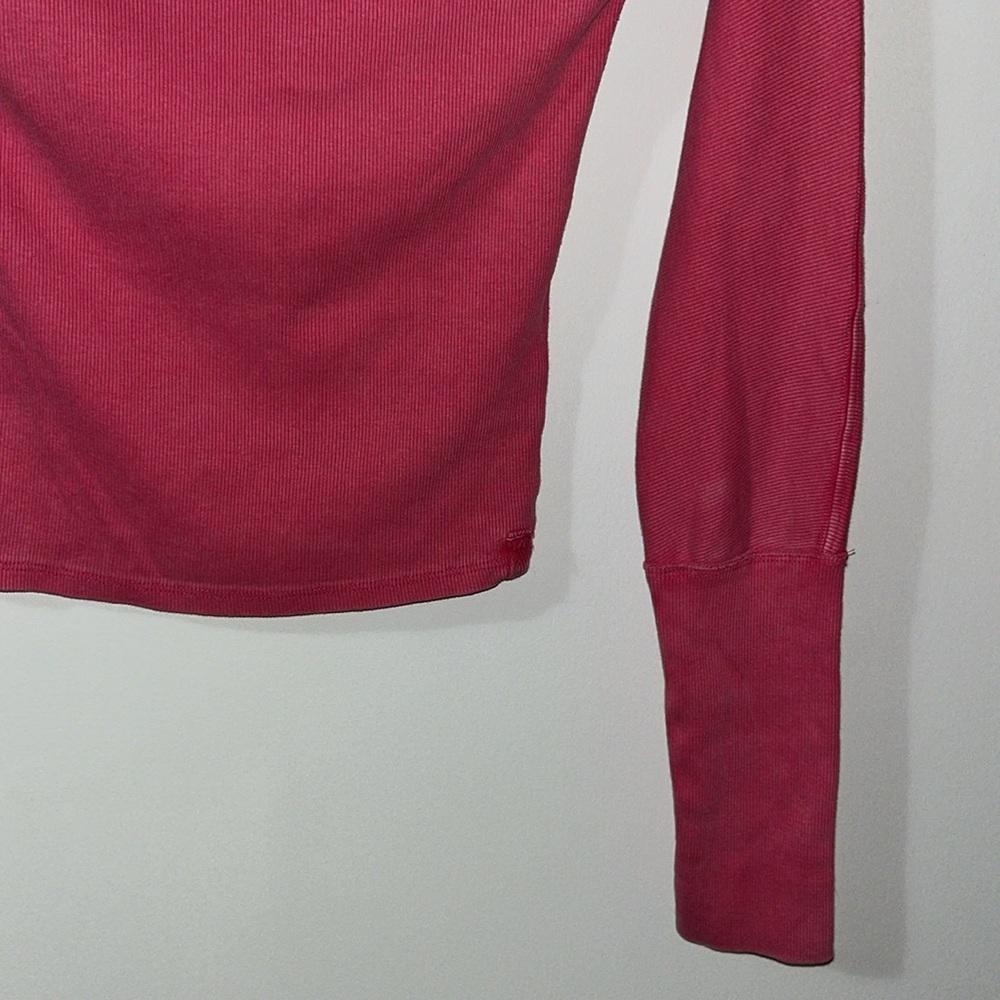 We the free  Gigi Pink Off The shoulder top  NWOT - Picture 9 of 10